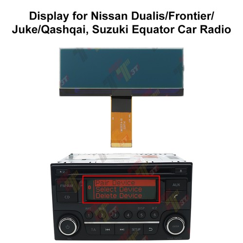 Display für nissan dualis - display,