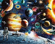 Malen nach Zahlen auf