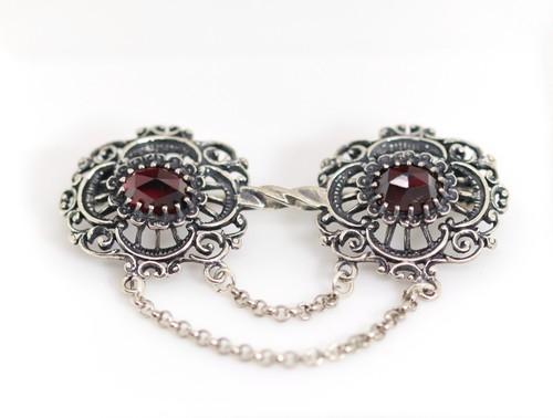 Vintage 835 silberbrosche - vintage,