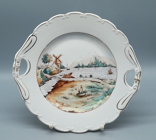 Teller mit landschaft - teller,