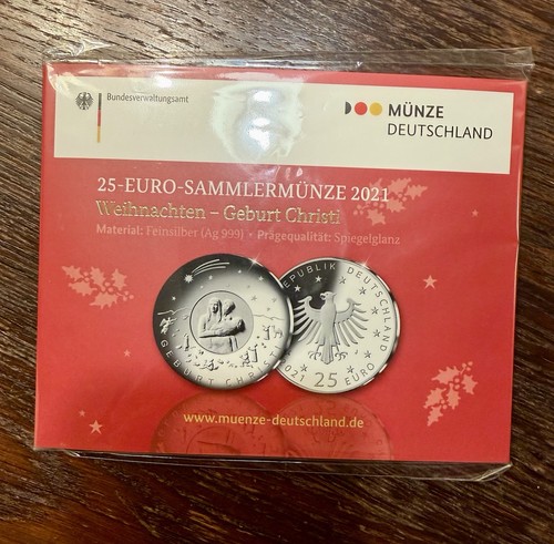 Euro sammlermünze 2021 pp - euro,