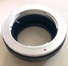 Adapter Olympus OM + Canon EOS Objektive an Pentax K Balgengerät Makro Macro