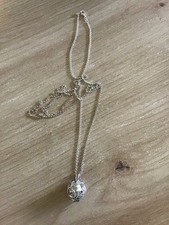 Engelrufer Silber mit farbigen Steinchen und weißer Klangkugel