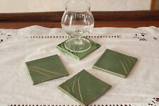 4 Untersetzer aus Keramik