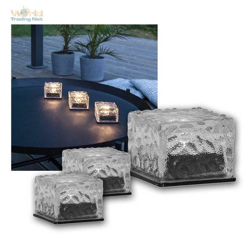 Led solar quader set - quader, im