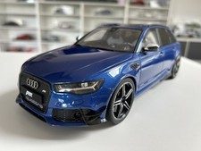 Audi RS6 ABT 1:18 GT Spirit GT755 Sepang Blau Performance C7 Modellauto OVP