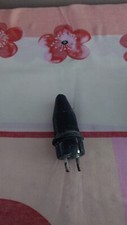 Schuko Stecker Gummi Schwarz Schutzkontakt Stecker Gummi gebraucht siehe  Bilder
