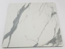 Tisch Platte Gastronomie 69x69 cm weißer marmor Lafuma Mobilier Horizon, Neu