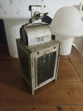 DR Eisenbahnlampe/Signallicht, für Wachskerze original Bahnlampe Lampe Licht