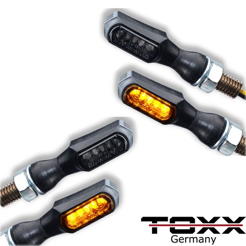 Led mini motorrad blinker - 4x,