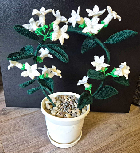 Gehäkelte jasmin - gehäkelte,