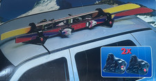 Magnetische Skiträger für 2 Paar Skier - Auch Carving und Langlaufskier