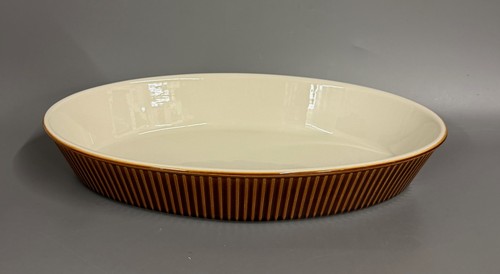 Ovale auflaufform weiss - weiss/, braun