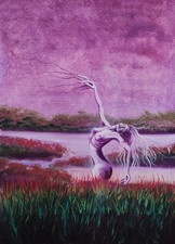 Originalgemälde "Tęsknica"