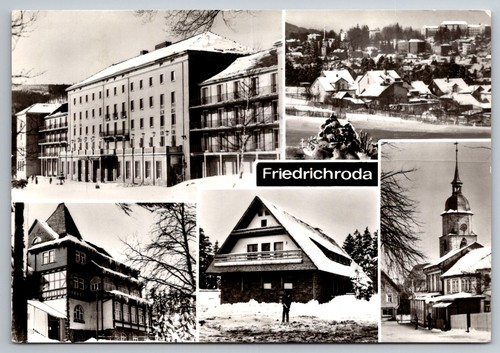Postkarte friedrichroda - postkarte,