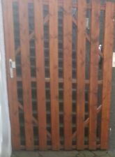 Gartentor, Türe ca. 2, 05 m hoch 1, 48 m breit, aus Holz gebraucht