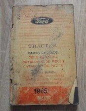 Ford Tractor Major 1965 Parts