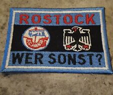 Rarität   F.C.Hansa ROSTOCK  Aufnäher 10×7 cm   Neu