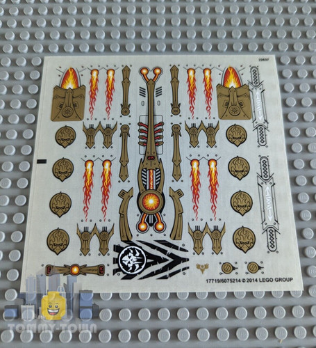 Lego chima aufkleberblatt - lego,