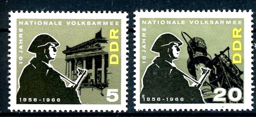 Ddr 1966 1161 1163 10 - mi.nr., 1161-1163