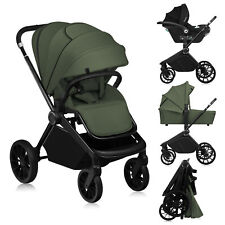 3 in 1 Kombi-Kinderwagen LIONELO® Buggy Reisebuggy inkl. Auto- Babyschale