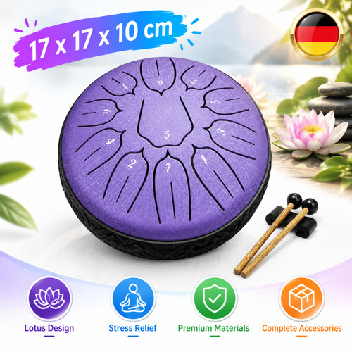 Handpan töne zungentrommel - töne,