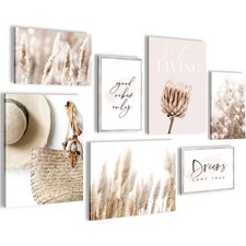 Wandbilder Set XXL Wohnzimmer