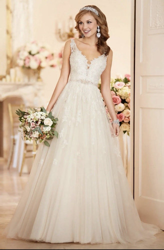 Stella york brautkleid - stella, a-linie