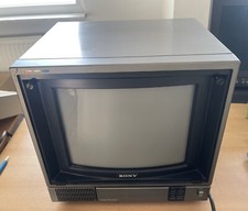 SONY PVM-1371QE 13“ Zoll Trinitron CRT Monitor Retro Gaming PAL RGB Cinch