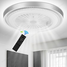 70W-85W Deckenventilator Beleuchtung Timer Leiser Wohn LED Zimmer Schlaf Lüfter