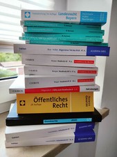 Jura Lehrbücher - Öffentliches Recht, Strafrecht, Bütgerliches Recht