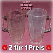 █ BRAUN KM32 ? SONDERANGEBOT ? 2 x MIXERGLAS - Küchenmaschine KM  MX 32 31 3