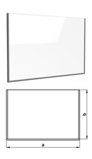 Ofenglas Kaminscheibe