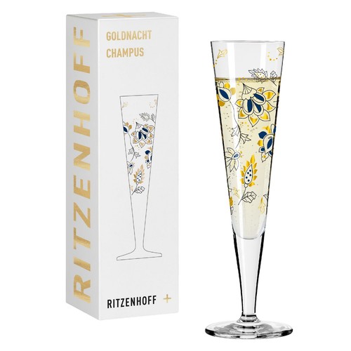 Champagnerglas goldnacht - champagnerglas,