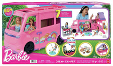 Barbie Dream Camper Spielset mit Dachzelt & Schaukel - HRJ78 Brandneu & Versiegelt