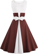 Damen Cocktailkleid Retro