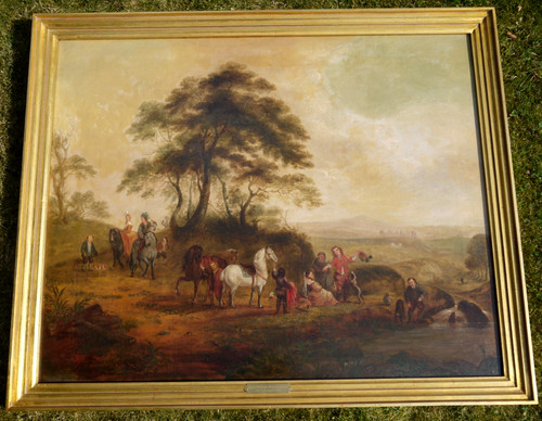 Gemälde öl wouwerman - Öl,,