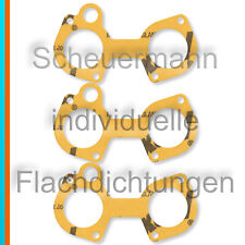 3x Dichtung Luftfilter für Weber 42 DCOE Vergaser Maserati 3500 GT