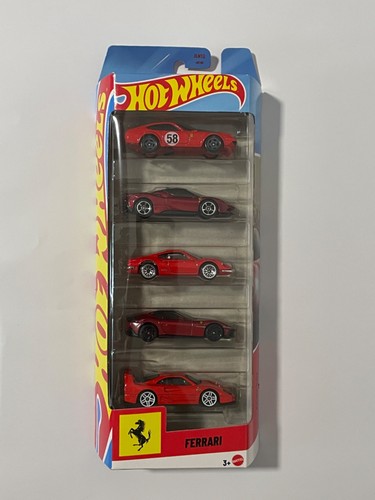 Hot wheels 5er set ferrari - hot,