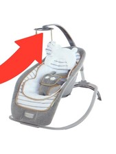 Ingenuity Bella Teddy Schaukelstuhl mit Vibration und Musik Babywippe