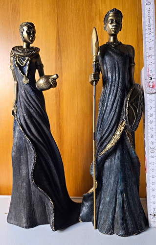 2er set dekofiguren frauen - set,