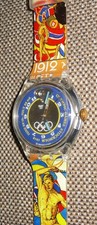 Swatch Uhr SAZ103  STOCKHOLM 1912  AUTOMATIK Armbanduhr NEU erster Olympiasatz