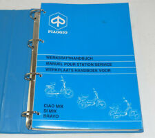 Werkstatthandbuch Anleitung Mofa Moped - CIAO MIX Bravo SI MIX - Piaggio 406801