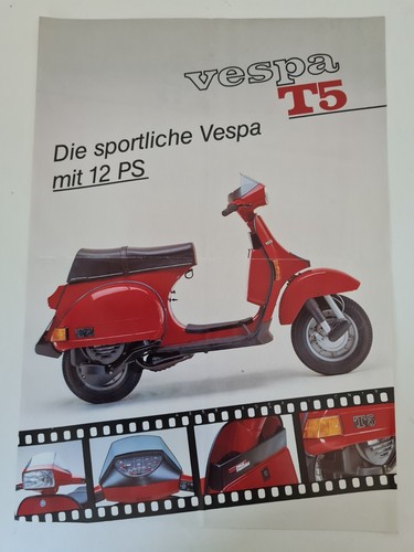 Vespa 125 12ps - t5,