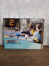 Schlauchboot Aufblasbar Intex Für 2 Persone 236х114х41cm Blau Challenger