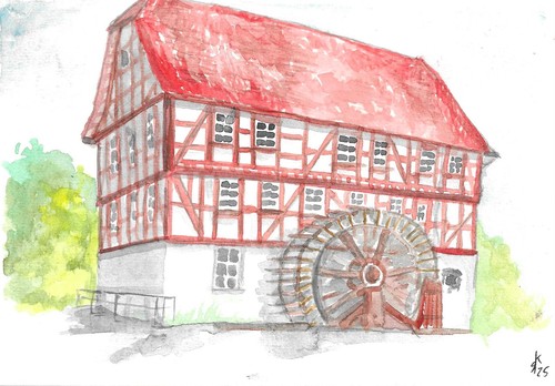 Original bild aquarell - original,