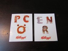 2 Kelloggs - ABC Aufkleber D -