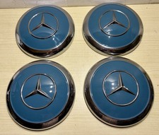Mercedes Deckel Ponton 170 Radkappen W111 W120 180 190 SL 250mm  334 Hell Blau