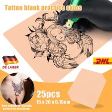 25Stück Tattoo Übungshaut
