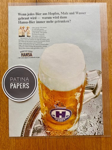 1966 dortmunder hansa bier - 1966,